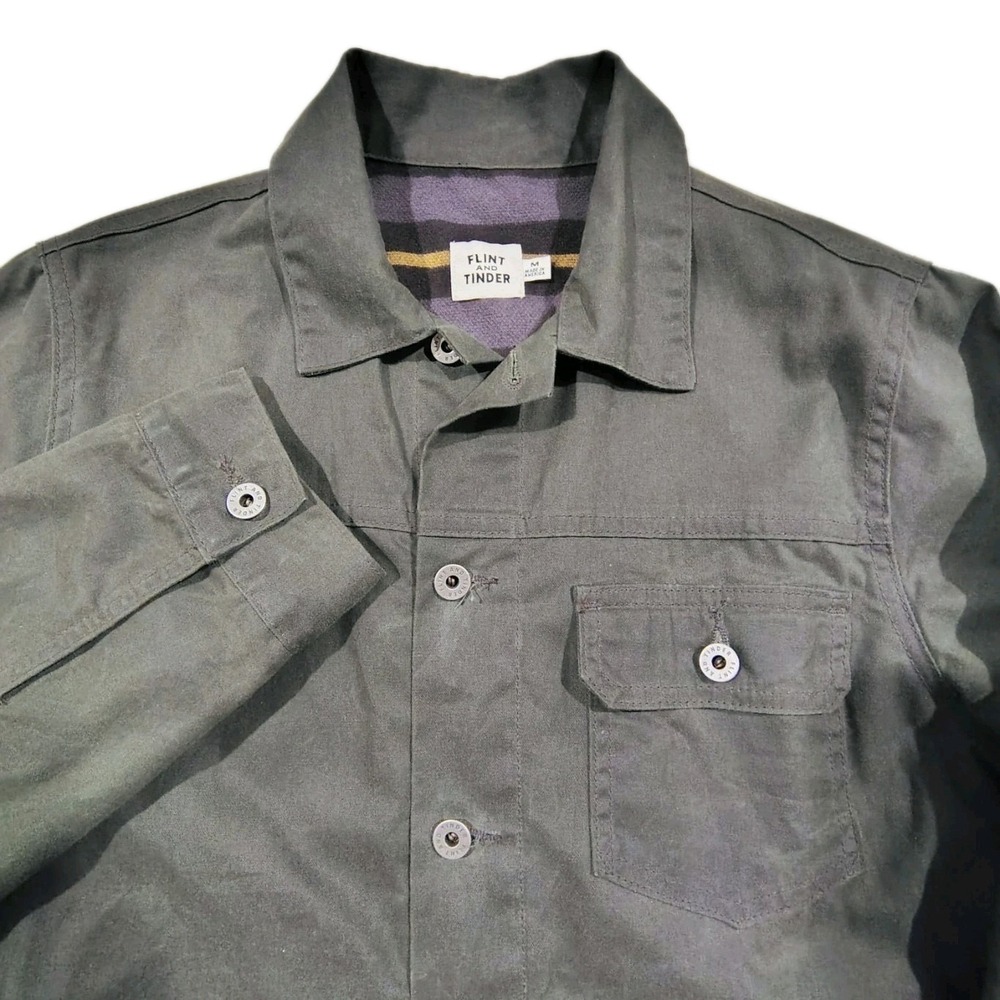 Flint and Tinder Men's  Jacket Waxed Trucker Jacket Medium HBO's The Last of us